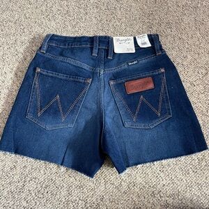 Wrangler Women's Blue Denim Shorts
